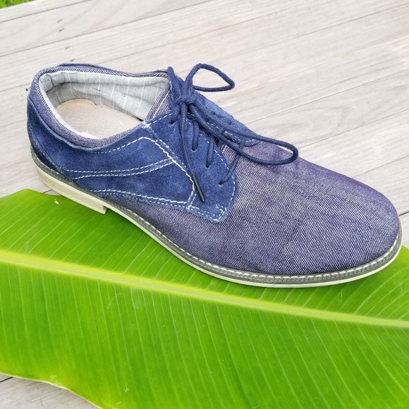 Steve Madden Stoker Denim & Suede Mens Shoes main image 6